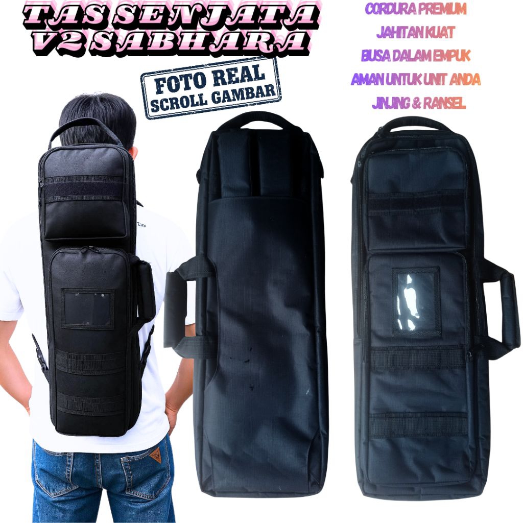 Tas senjata, airsoft gun bag, softcase, sarung senjata, cover senjata, tas tactical, tas taktis, tas