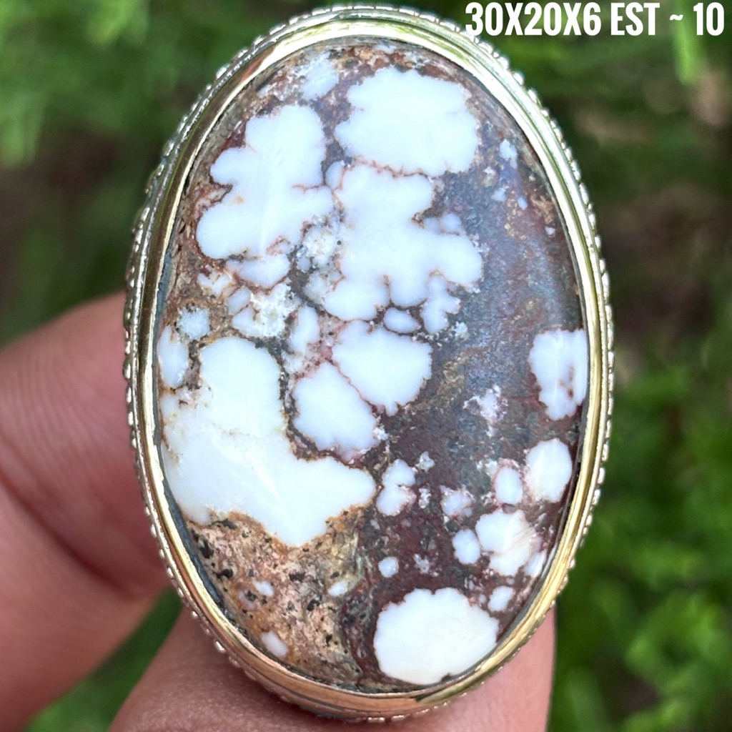 NATURAL BATU AKIK PIRUS PUTIH JUMBO