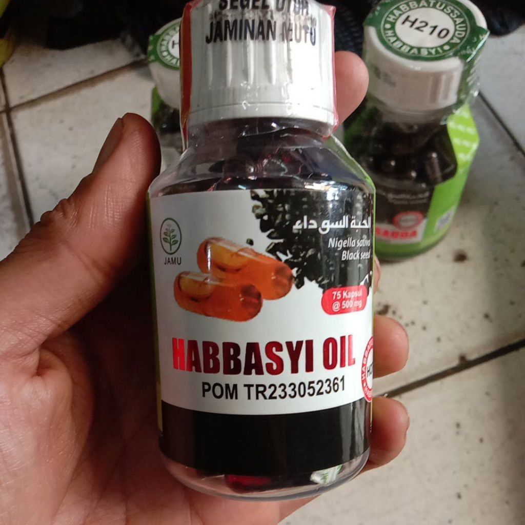 HABBASYI OIL 75 KAPSUL PT. HABBASYI NIAGA UTAMA