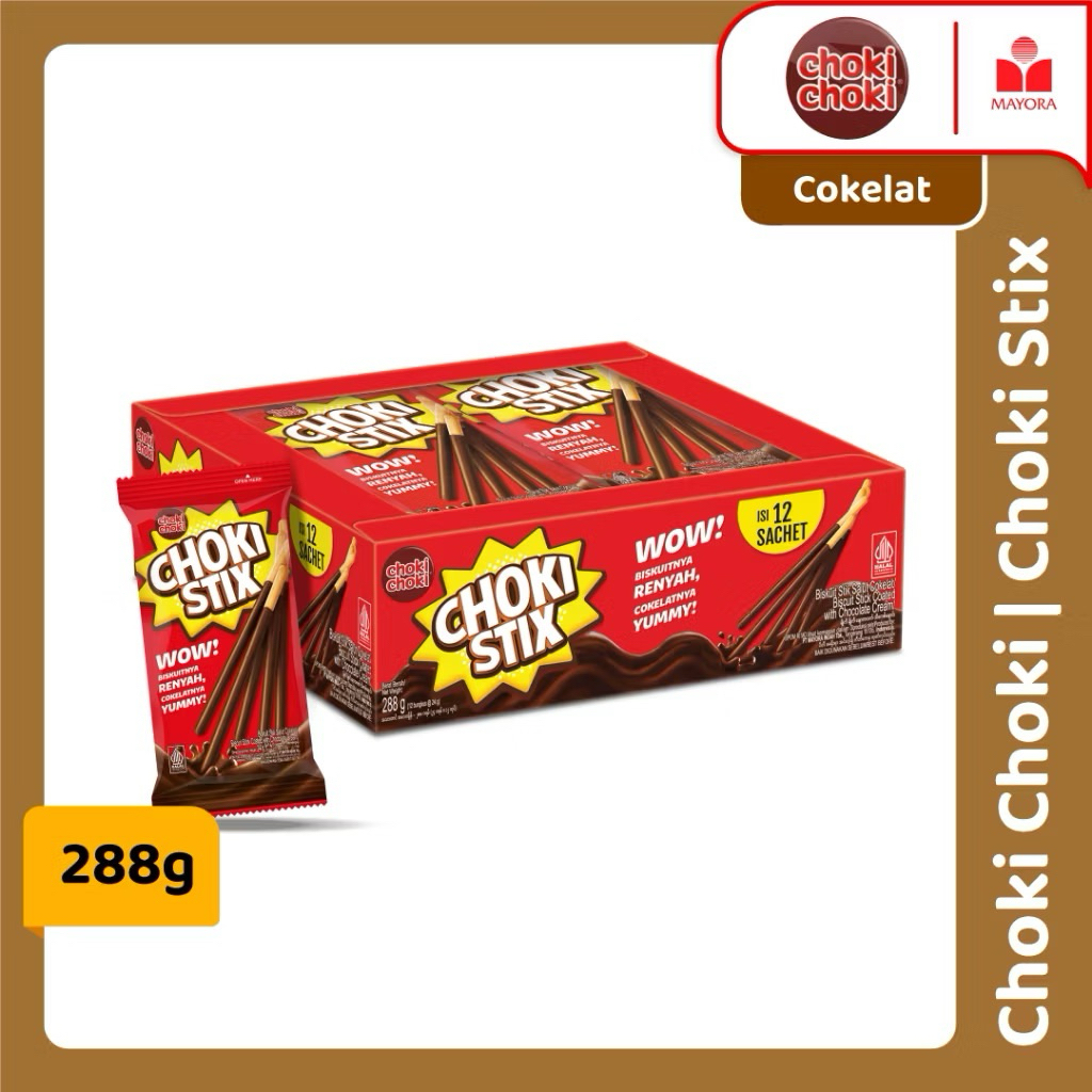 CHOKI STIK BOX ISI 12 SACHET / choki choki stik