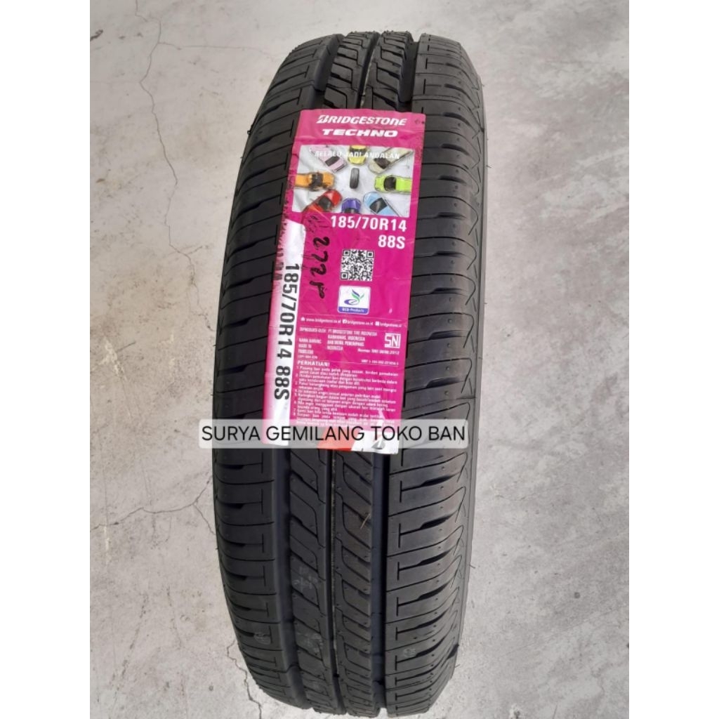 BRIDGESTONE TECHNO NEW 185 70 R14 (AVANZA, XENIA)