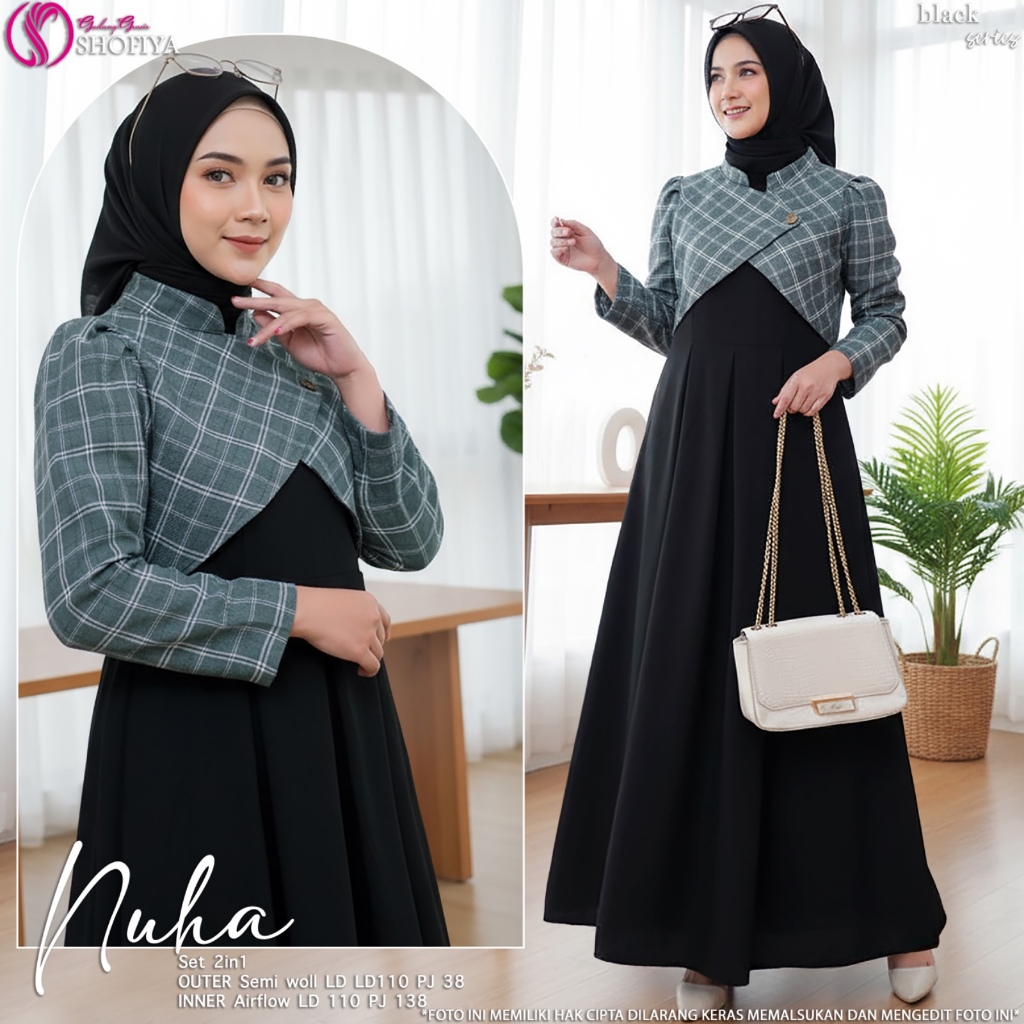 Nuha Dress • Zalika Dress ORI SHOFIYA ALILA | Premium