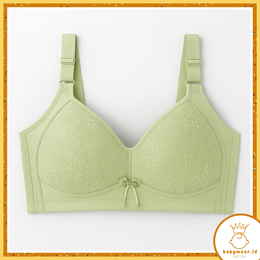 BW Bra premium big size perempuan tanpa kawat bra wanita jumbo pakaian dalam dewasa sexy cup C ukura