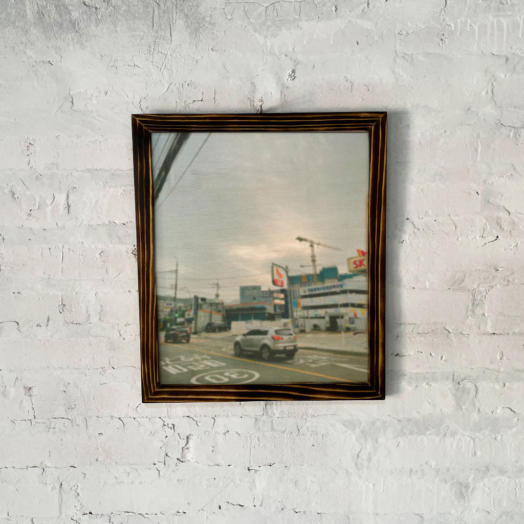 Bingkai foto 10R motif kayu (gratis packing)