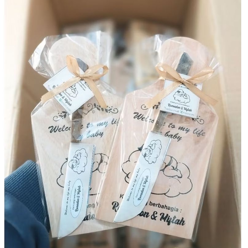 souvenir talenan set pisau