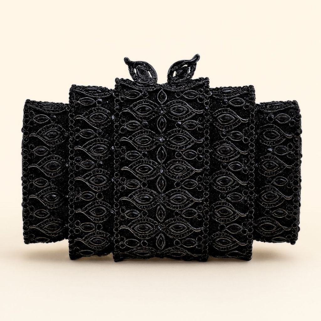 Waiwai Tas Pesta Mewah CR1336 Crystal Clutch