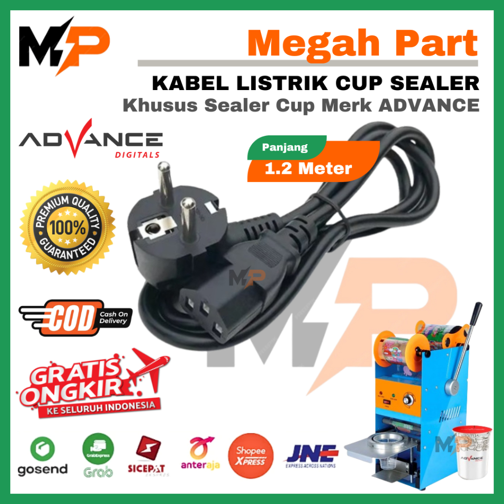 KABEL LISTRIK CUP SEALER ADVANCE | COK KABEL SEALER CUP ADVANCE | COK LISTRIK SEALER CUP ADVANCE