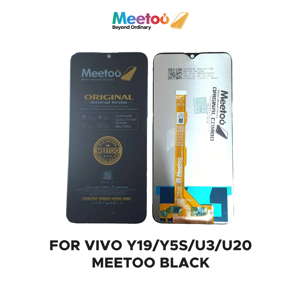 LCD TOUCHSCREEN VIVO Y19/Y5S/U3/U20/Z5i BLACK