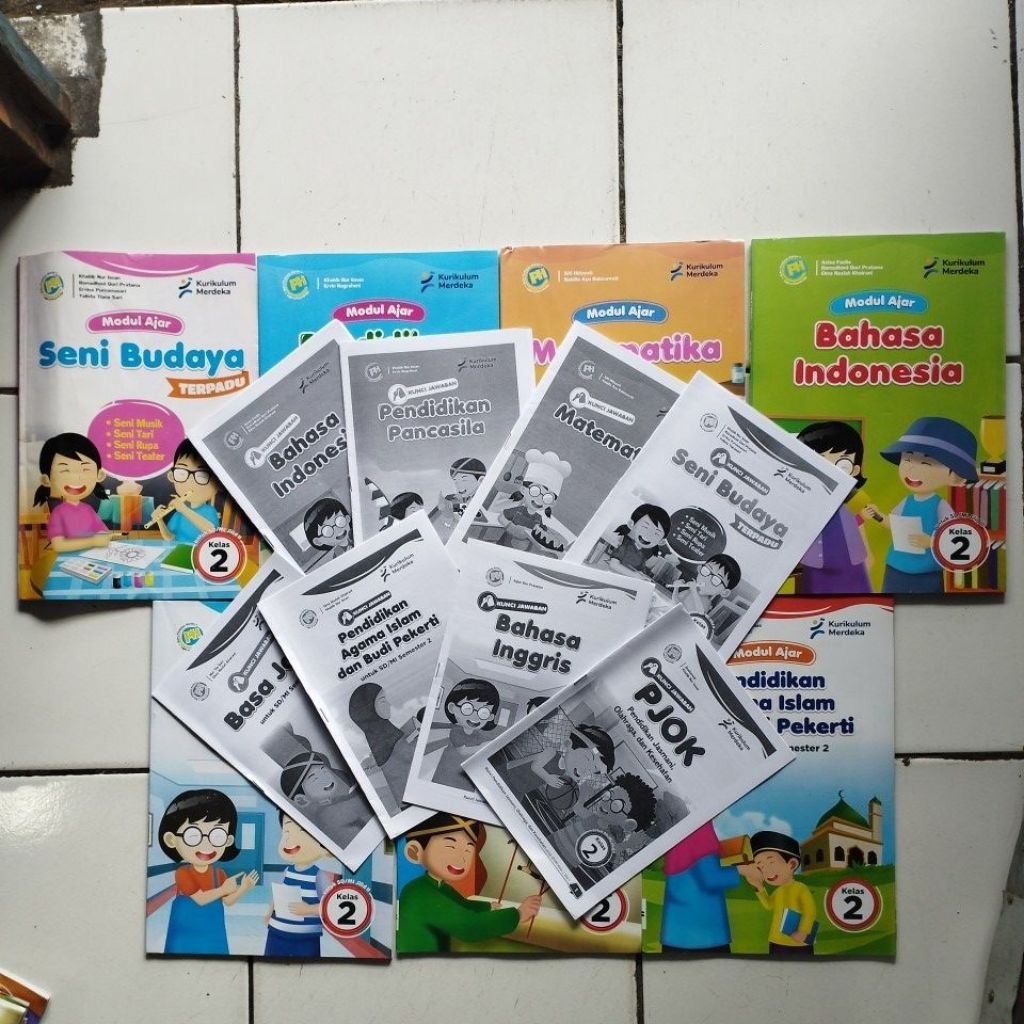 LKS KELAS 2 + KUNCI (SEBAGIAN) PH PUSTAKA PERSADA