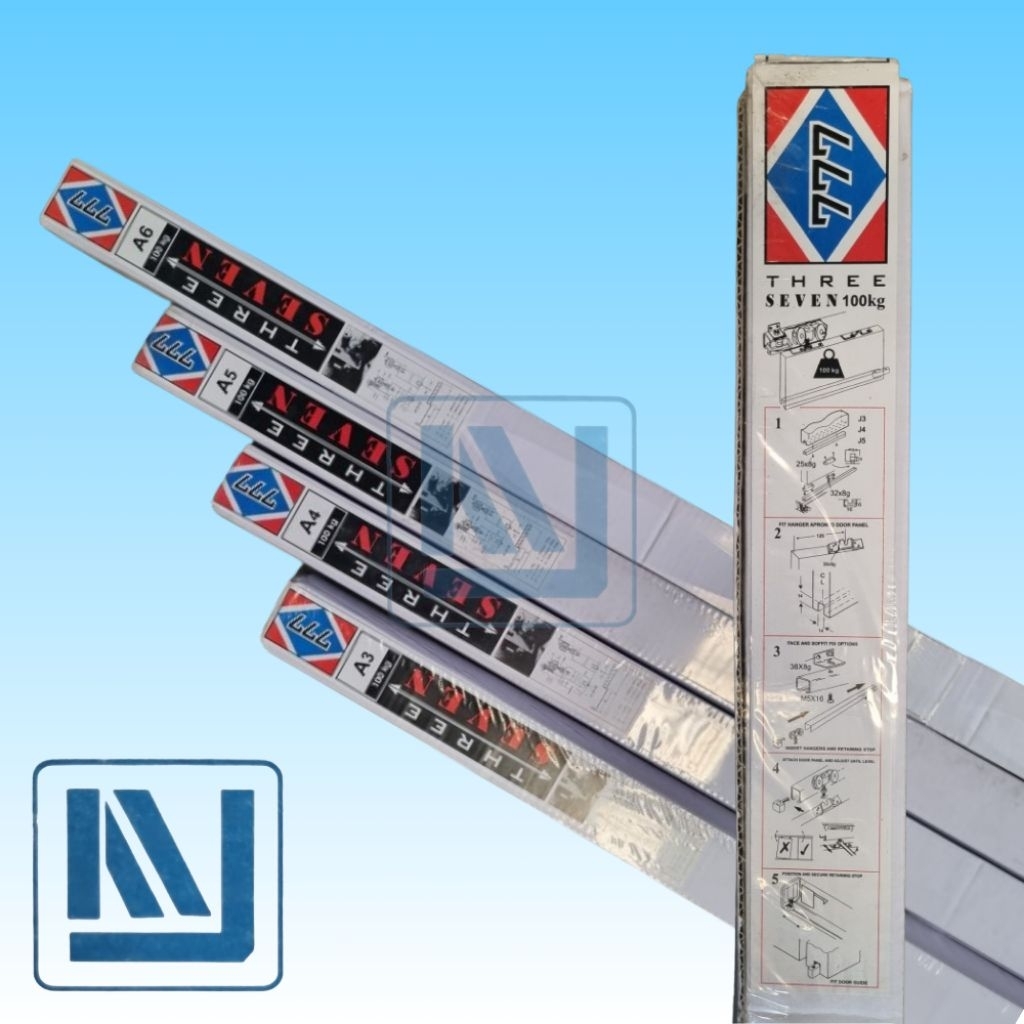 Rel Pintu Geser Sliding 777 A3 A4 A5 A6 1 Set Lengkap