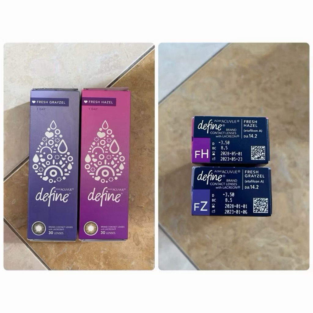 ACUVUE DEFINE FRESH GRAYZEL