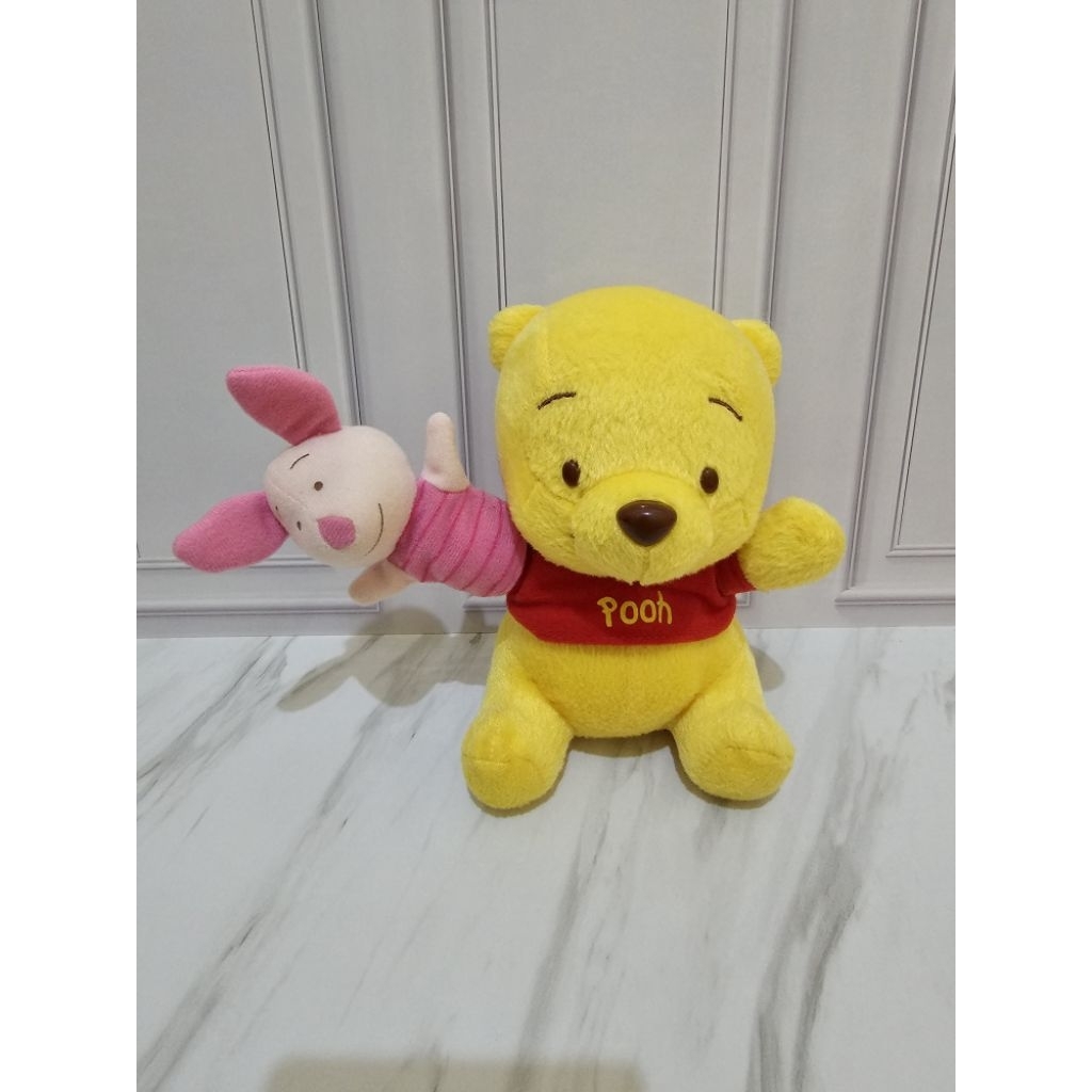 Boneka Winnie the Pooh Piglet Disney
