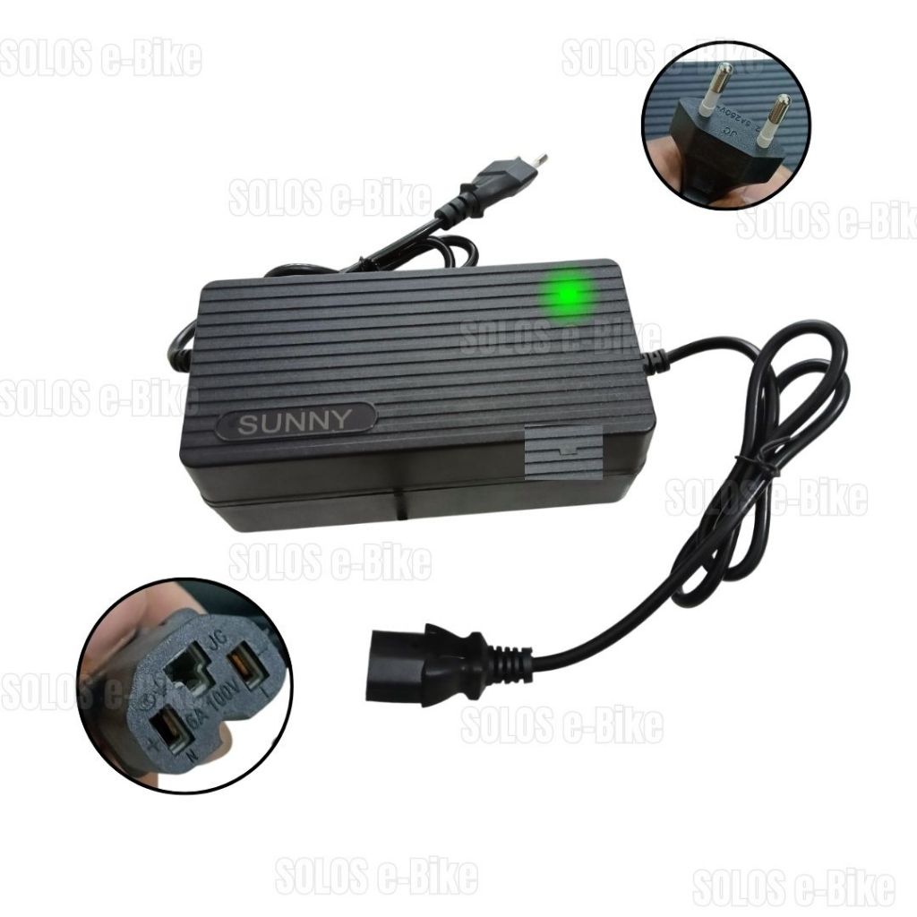 Charger Sepeda Listrik 48V/12AH ( SUNNY ) - UNIVERSAL SOLOS/GODA/UWINFLY/SELIS