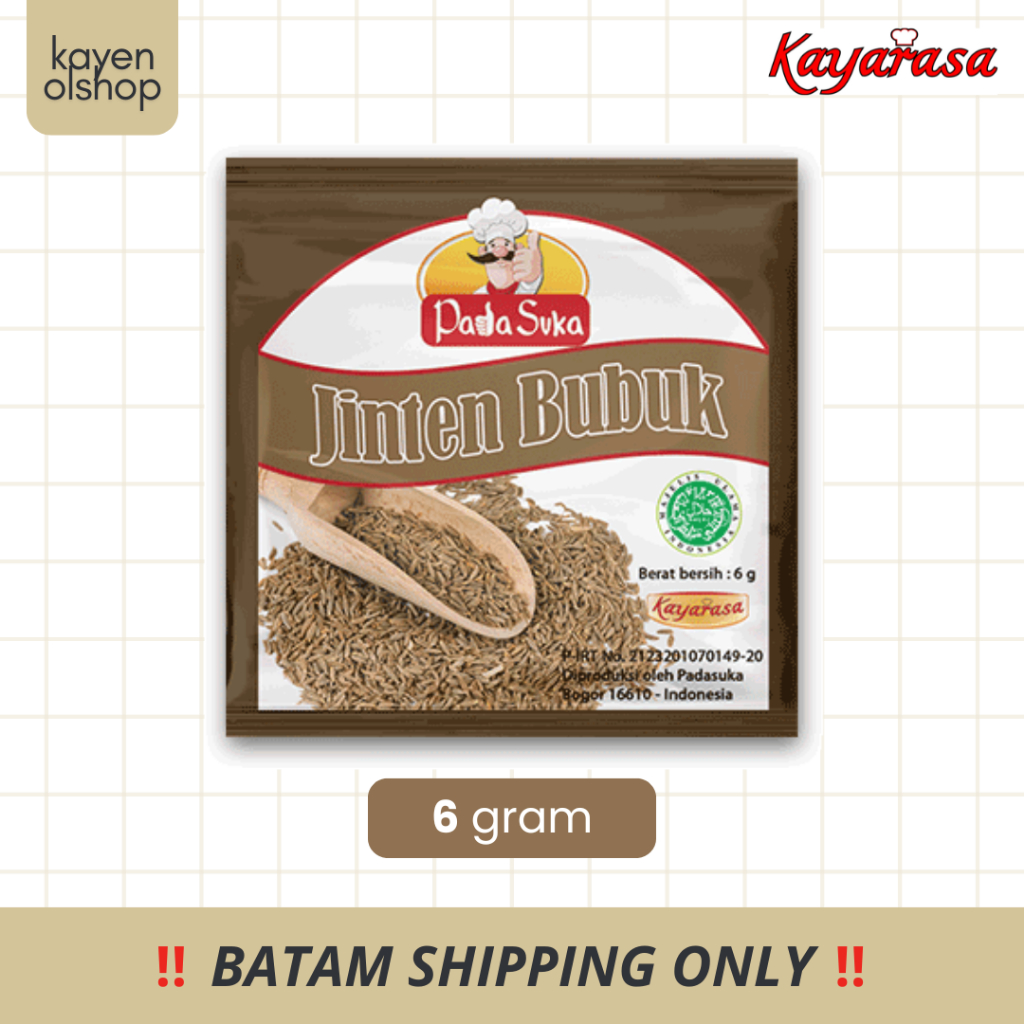 Pada Suka Jinten Bubuk per Sachet 6 gram - Bubuk Jinten bumbu masak
