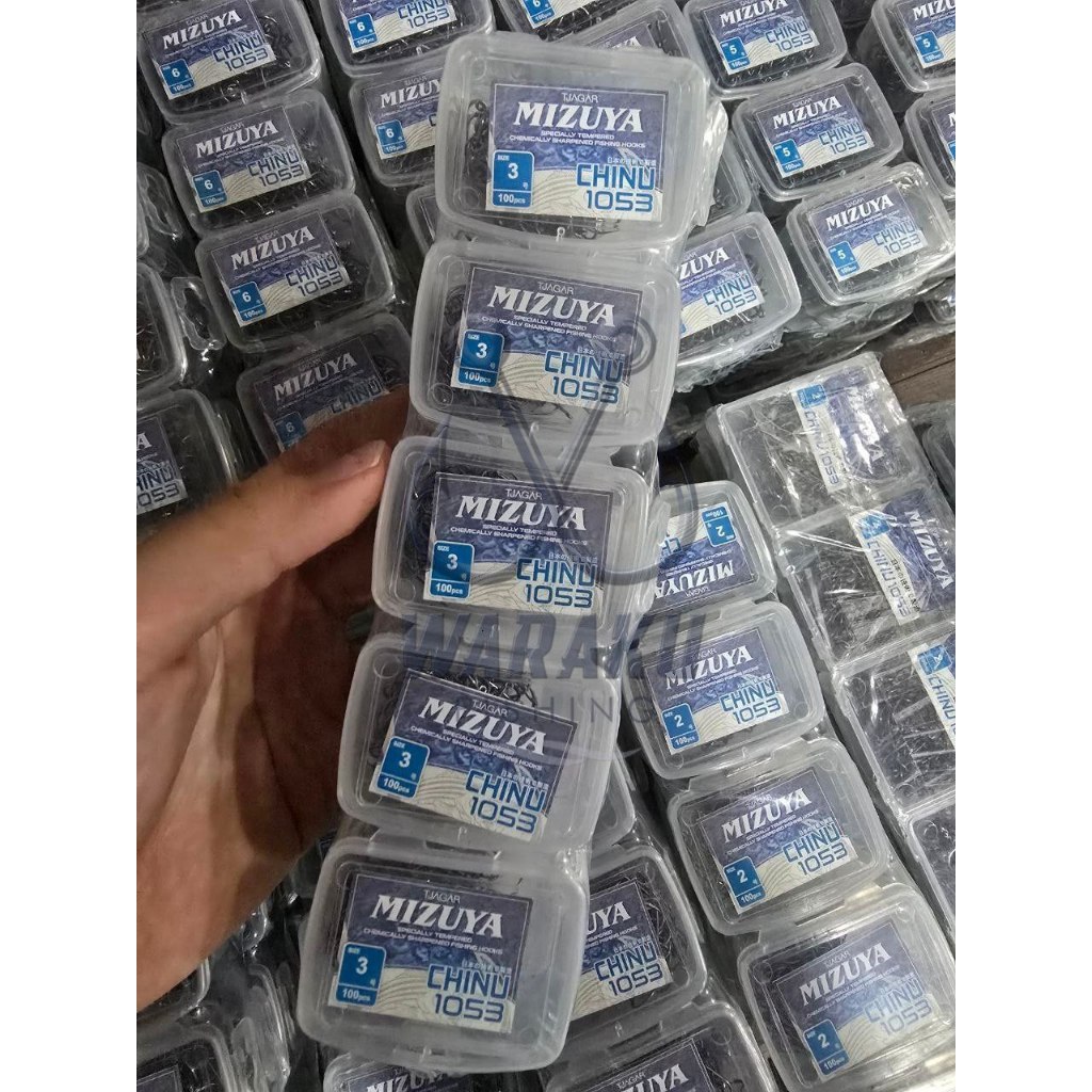 Mata Pancing / Kail Kotak MIZUYA 1053 Chinu isi 100pcs Per Kotak