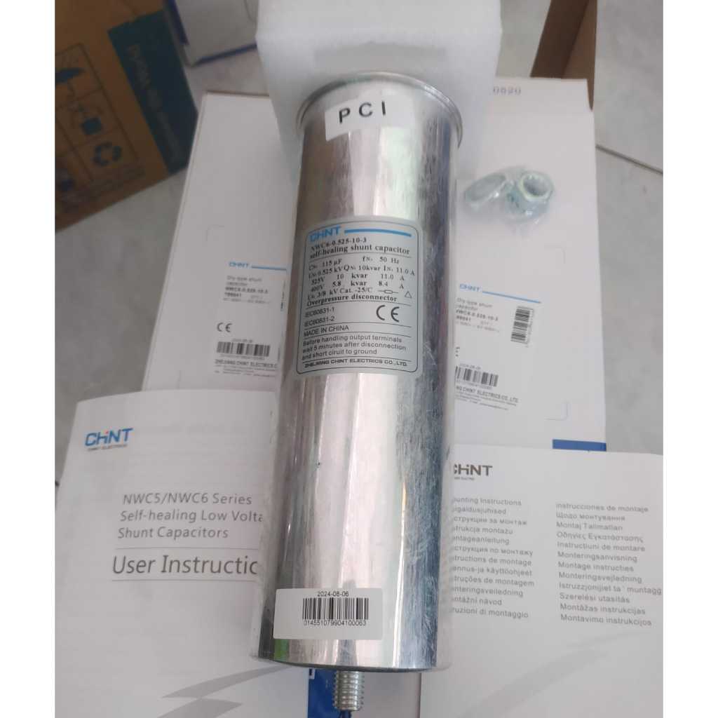 CAPASITOR NWC6 - 10 KVAR 525V CHINT