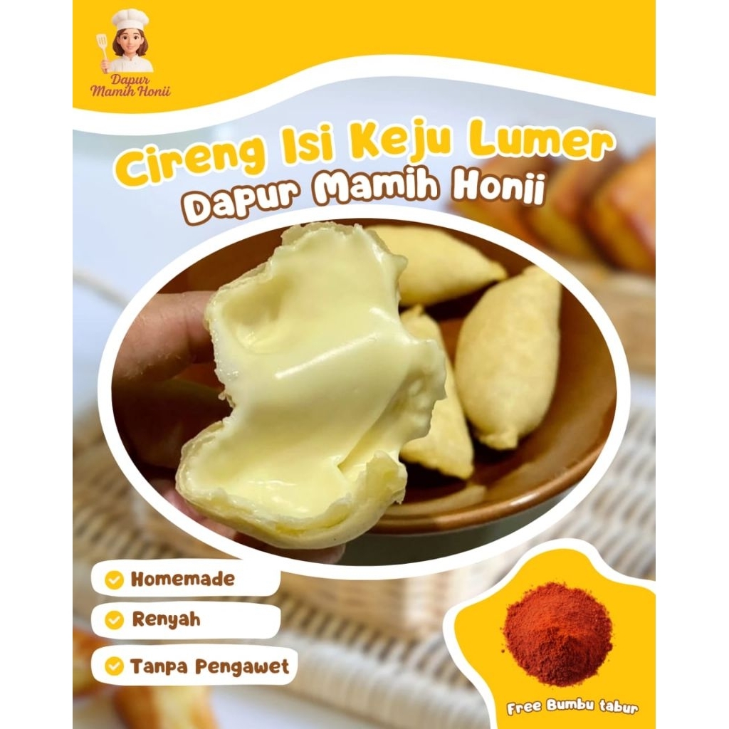 Cireng Isi Keju Lumer Dapur Mamih - Cireng keju 10pcs