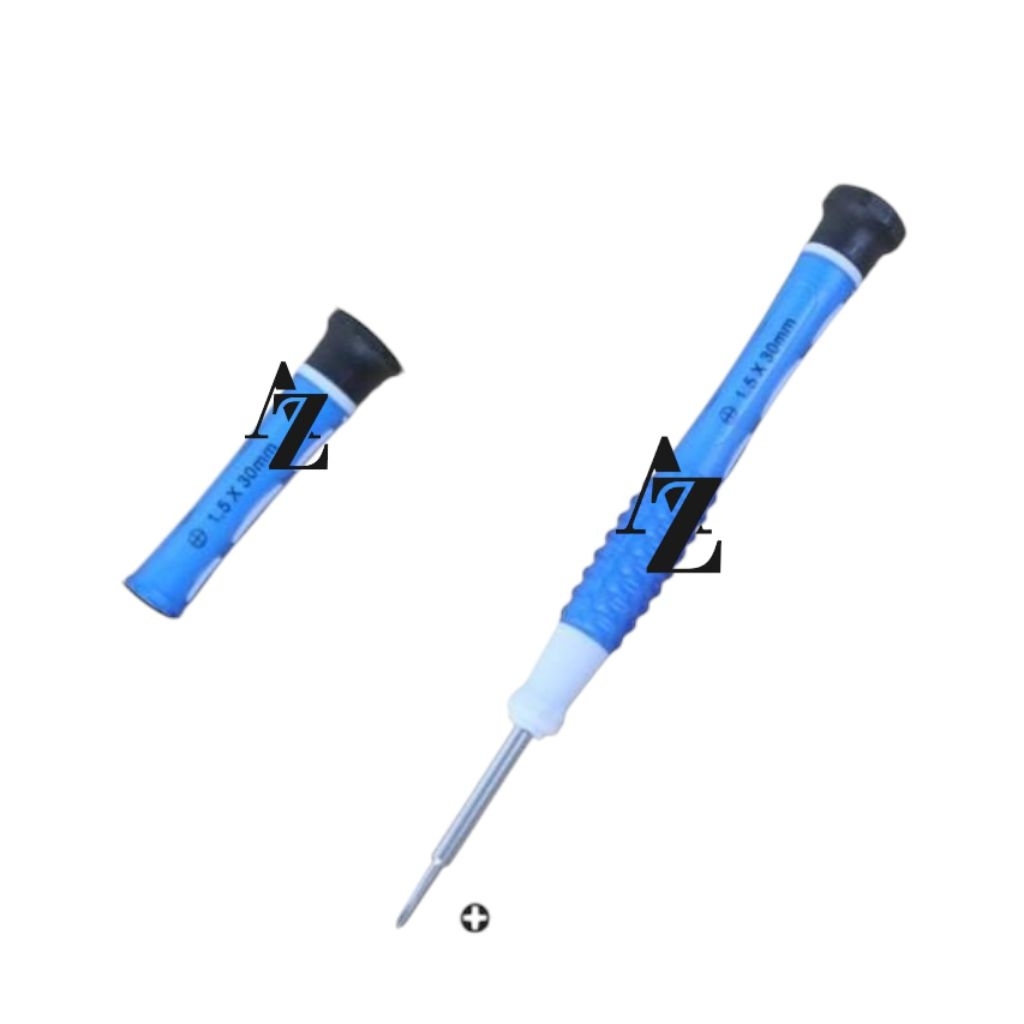 OBENG SET MINI + OBENG PLUS 1,5 × 25MM OBENG PEMBUKA COVER HP ALAT SERVICE HP