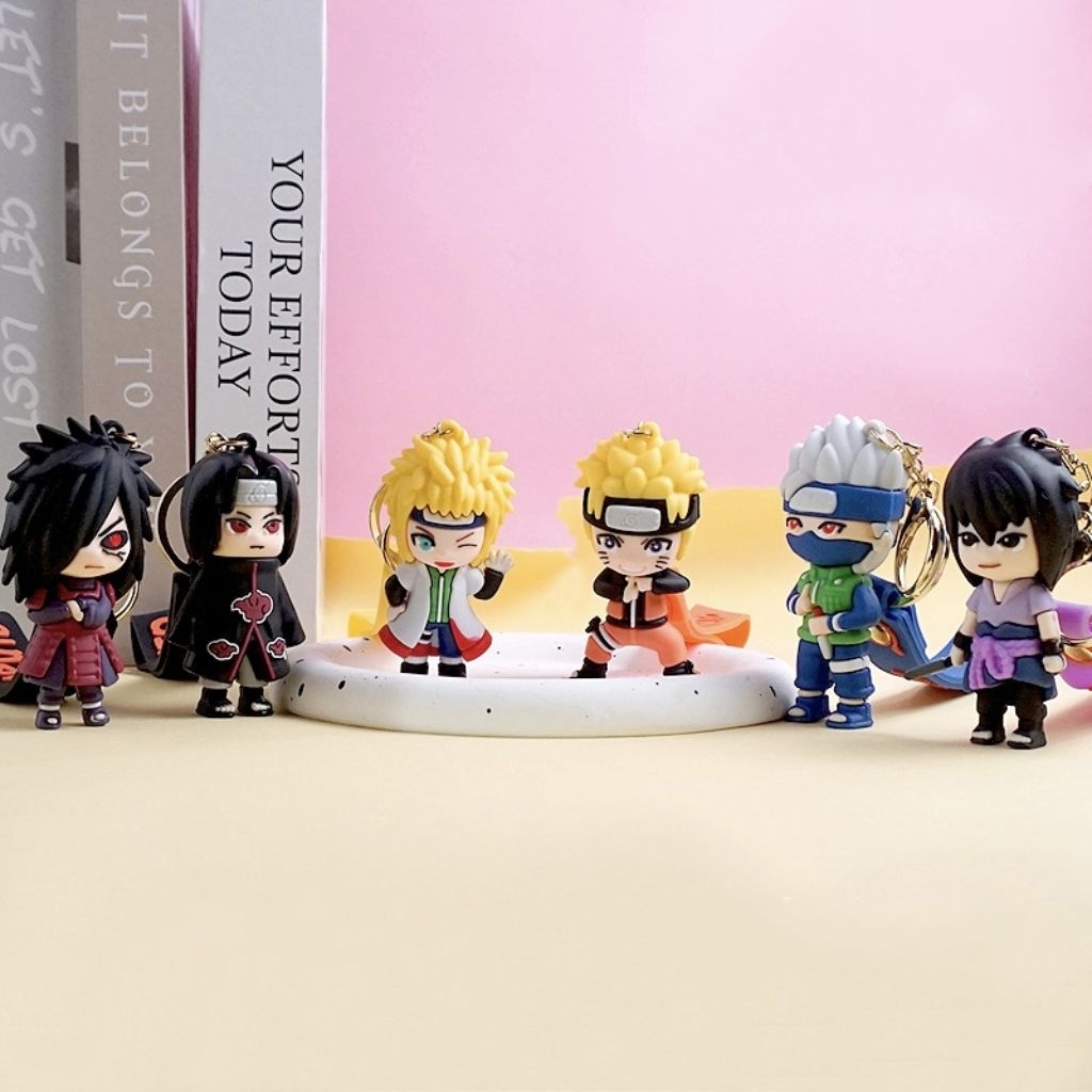 GK01 Gantungan Kunci Naruto Keychain Anime Naruto