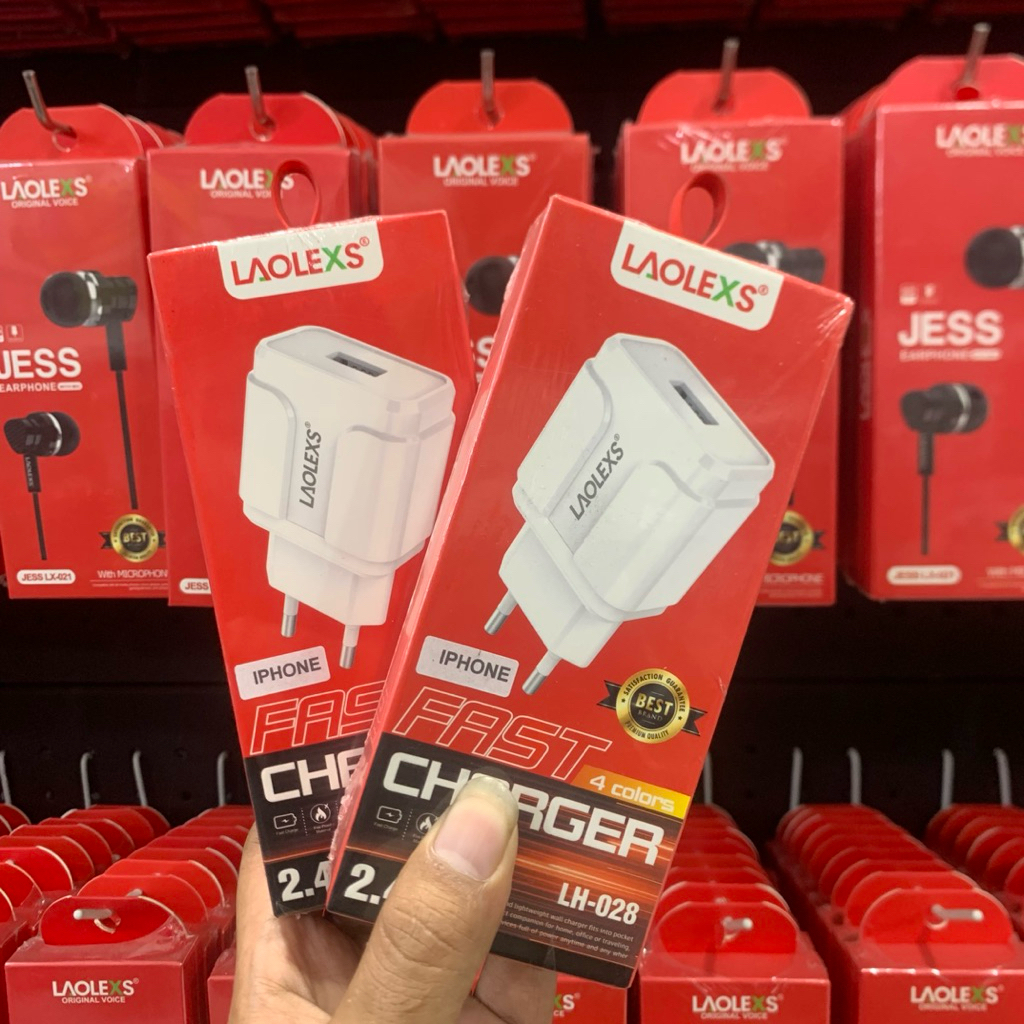 Charger LAOLEXS LH-028 Iphone / Lightning Fast Charger Termurahhhh