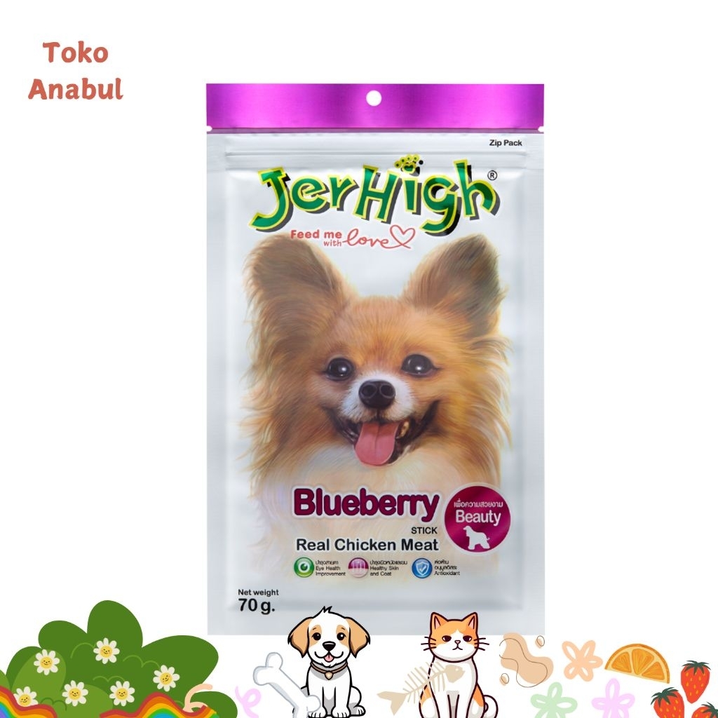Jerhigh Dog Snack | Cemilan Anjing Jerhigh | Snack Sehat Anjing | Cemilan Anjing Sehat | Dog Treats
