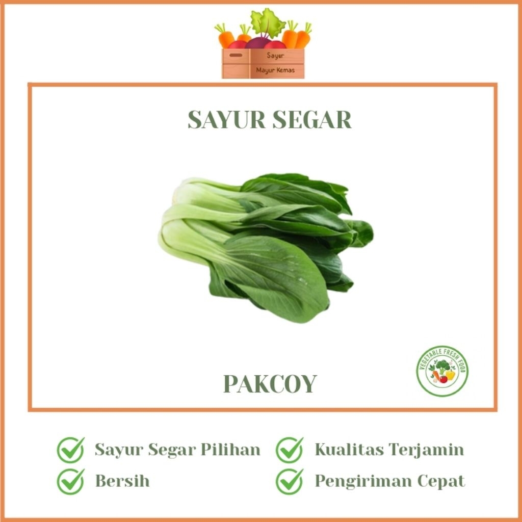 Pakcoy Sayur Fresh / Pakcoy segar / Pakcoy INSTAN CIMAHI KBB