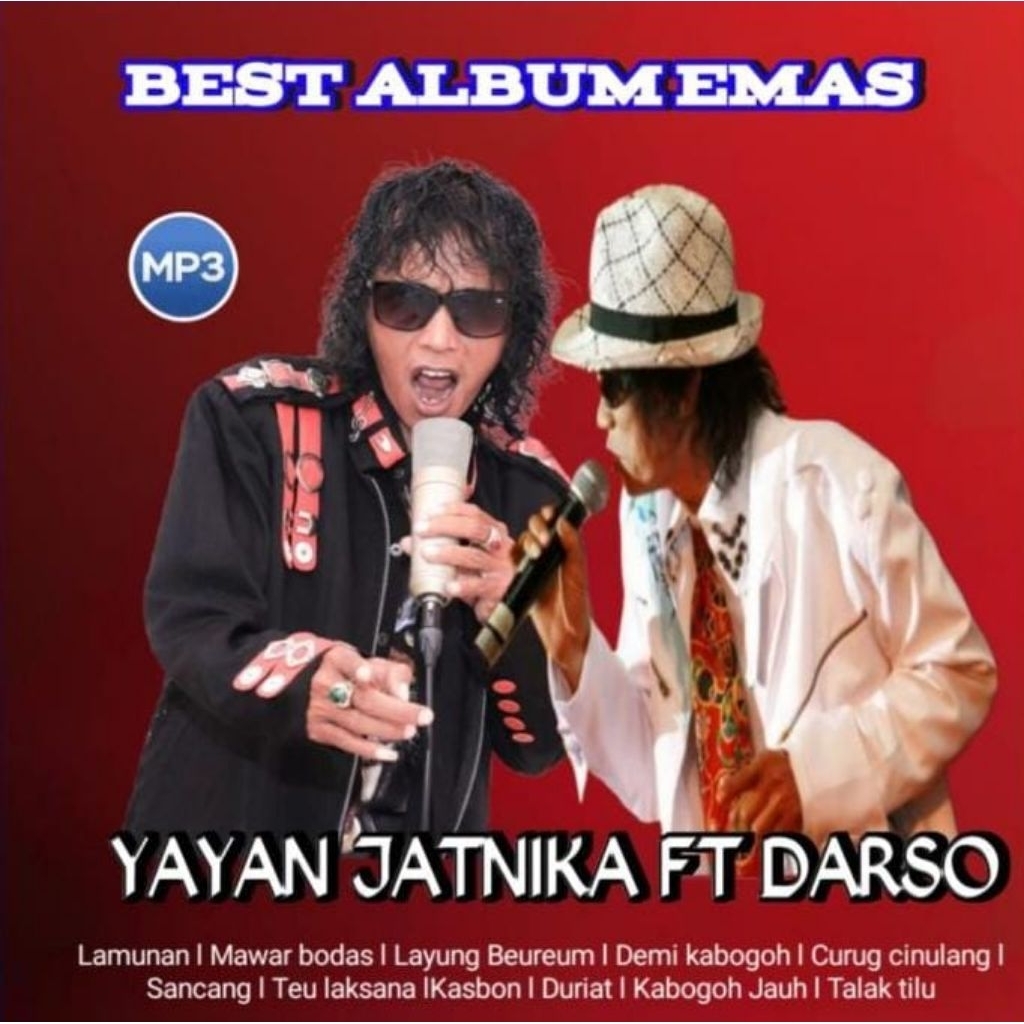 KASET CD MP3 LAGU YAYAN JATNIKA FEAT DARSO-KASET DVD POP SUNDA YAYAN JATNIKA-VCD YAYAN JATNIKA-KASET