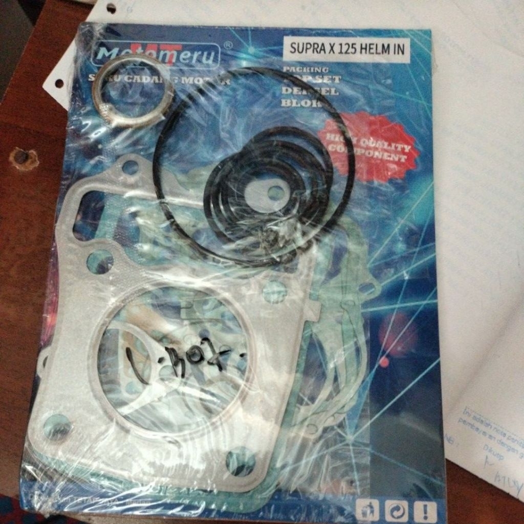 paking top set gasket top set supra x 125 fi supra x 125 helmin motomeru