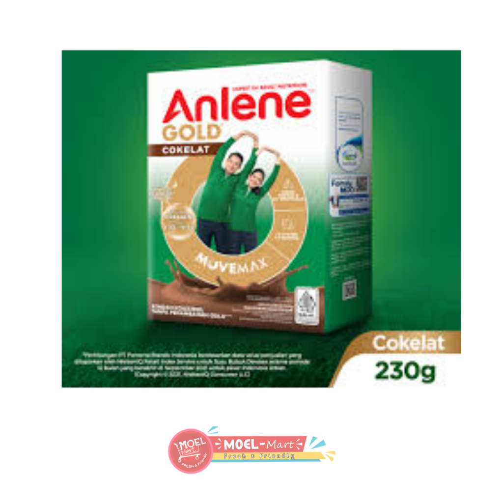 ANLENE Gold Coklat 230gr
