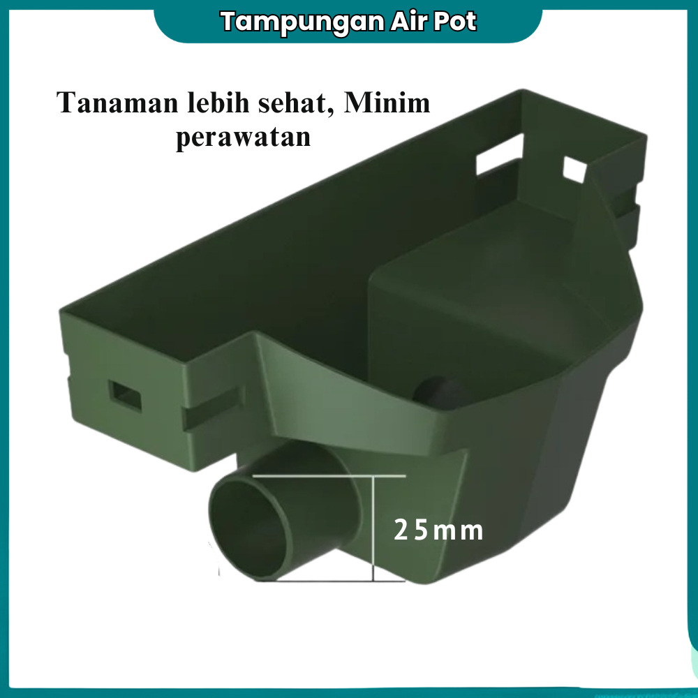 Tampungan Saluran Air Pembuangan Drainase Pot Gantung Dinding | Pot Tanaman Gantung Susun