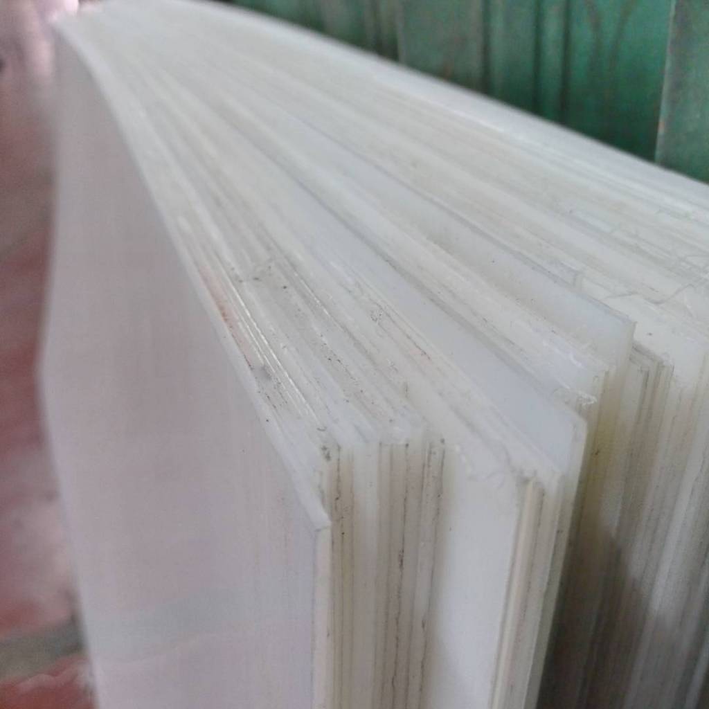 nylon polyethylene sheet / nylon pe lembaran 5mm 100cm x 50cm