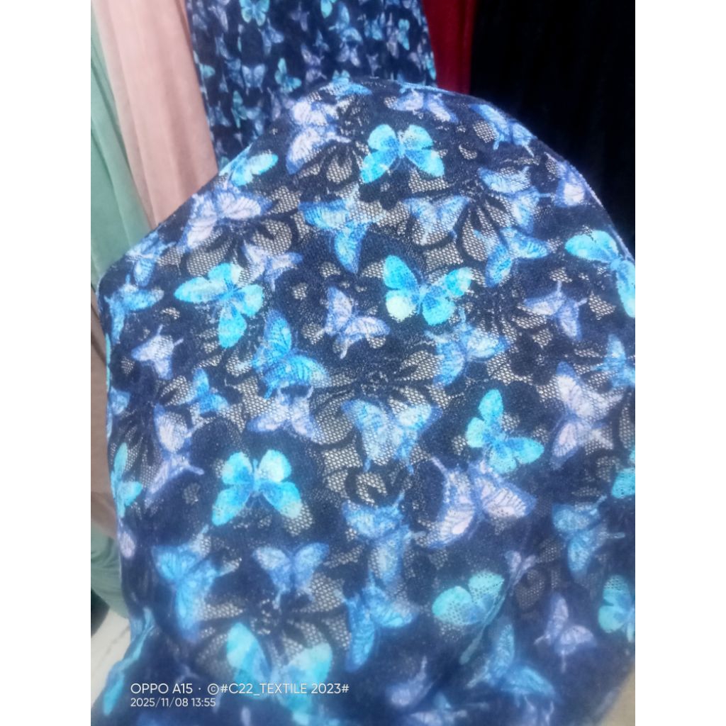 bahan tile spandek kembang bahan tile brukat motif bahan brukat tile premium meteran bahan brukat ti