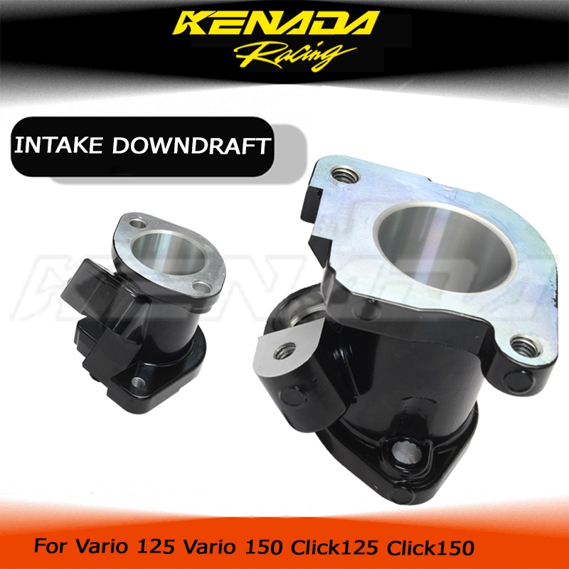 INTAKE DOWNDRAFT  90° VARIO 125/150/BEAT FI/SCOOPY 110 90 DERAJAT BY  Intake TB 28/30/32/34mm