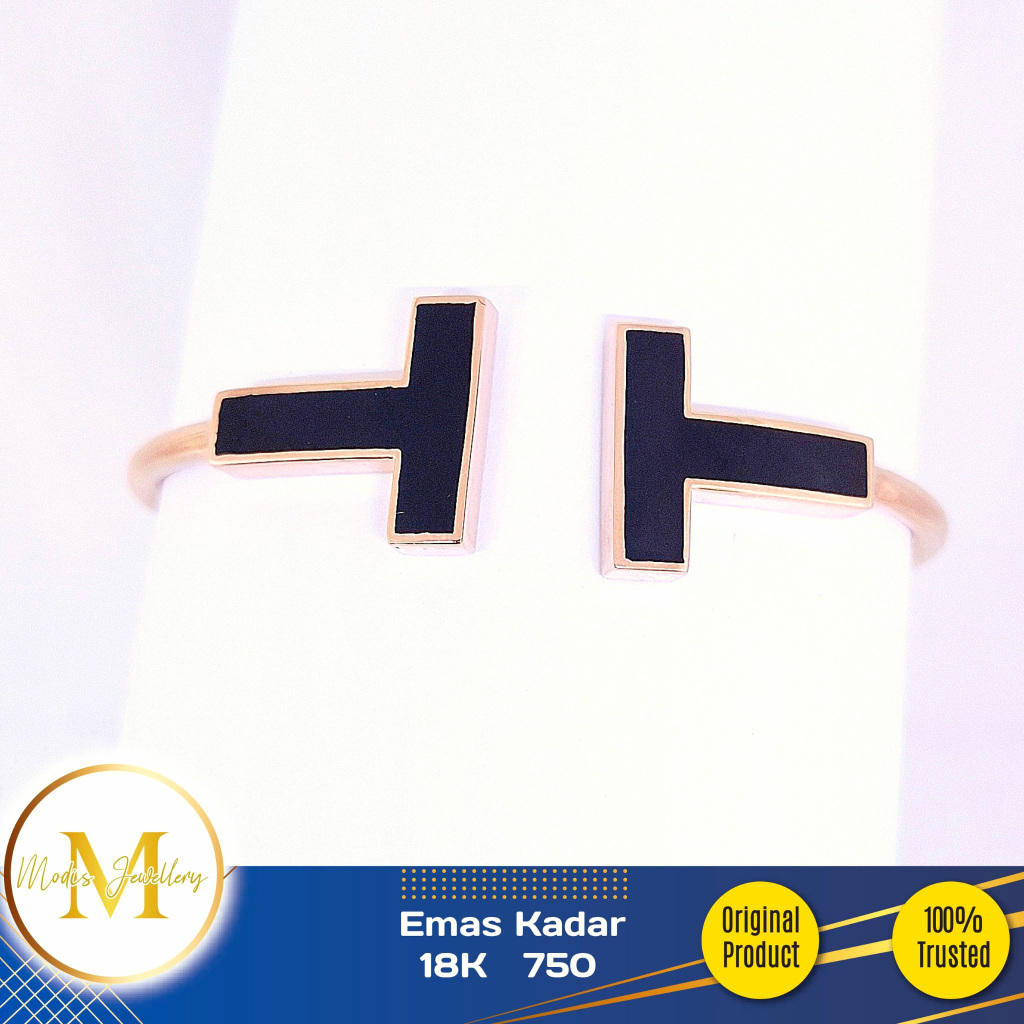 MODIS JEWELLERY - Gelang Tinju T Italy AU Rosegold - Emas 18k 750