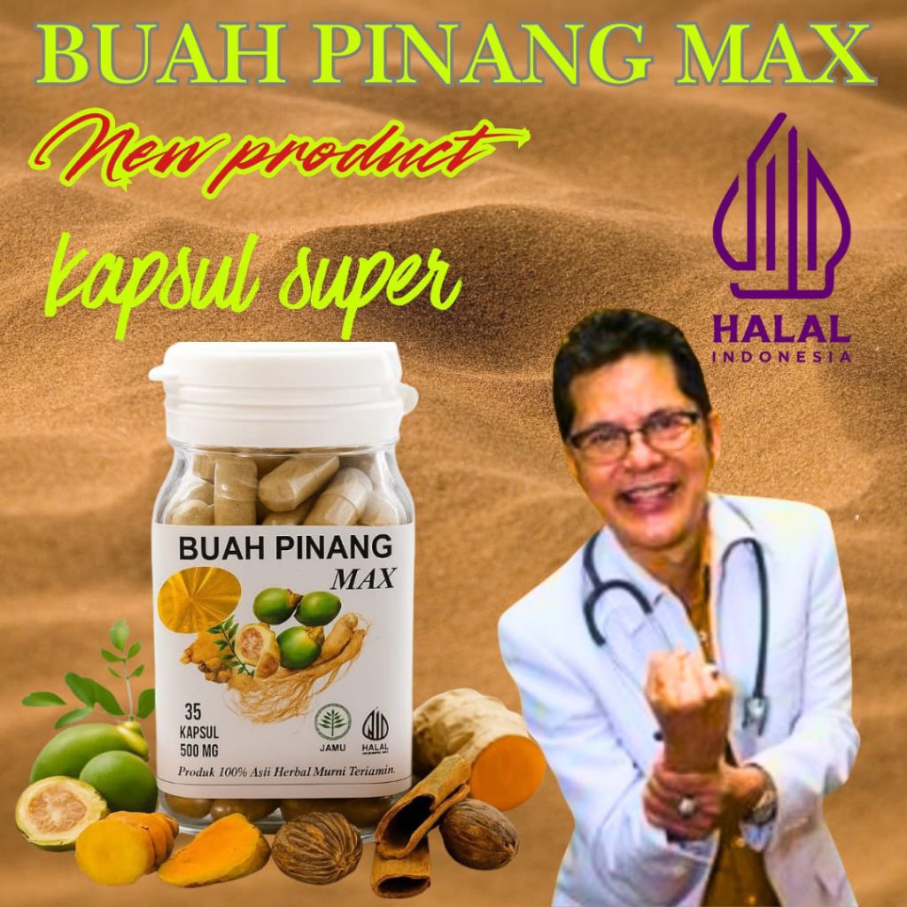 kapsul pinang muda  max asli kapsul penambah stamina pria original