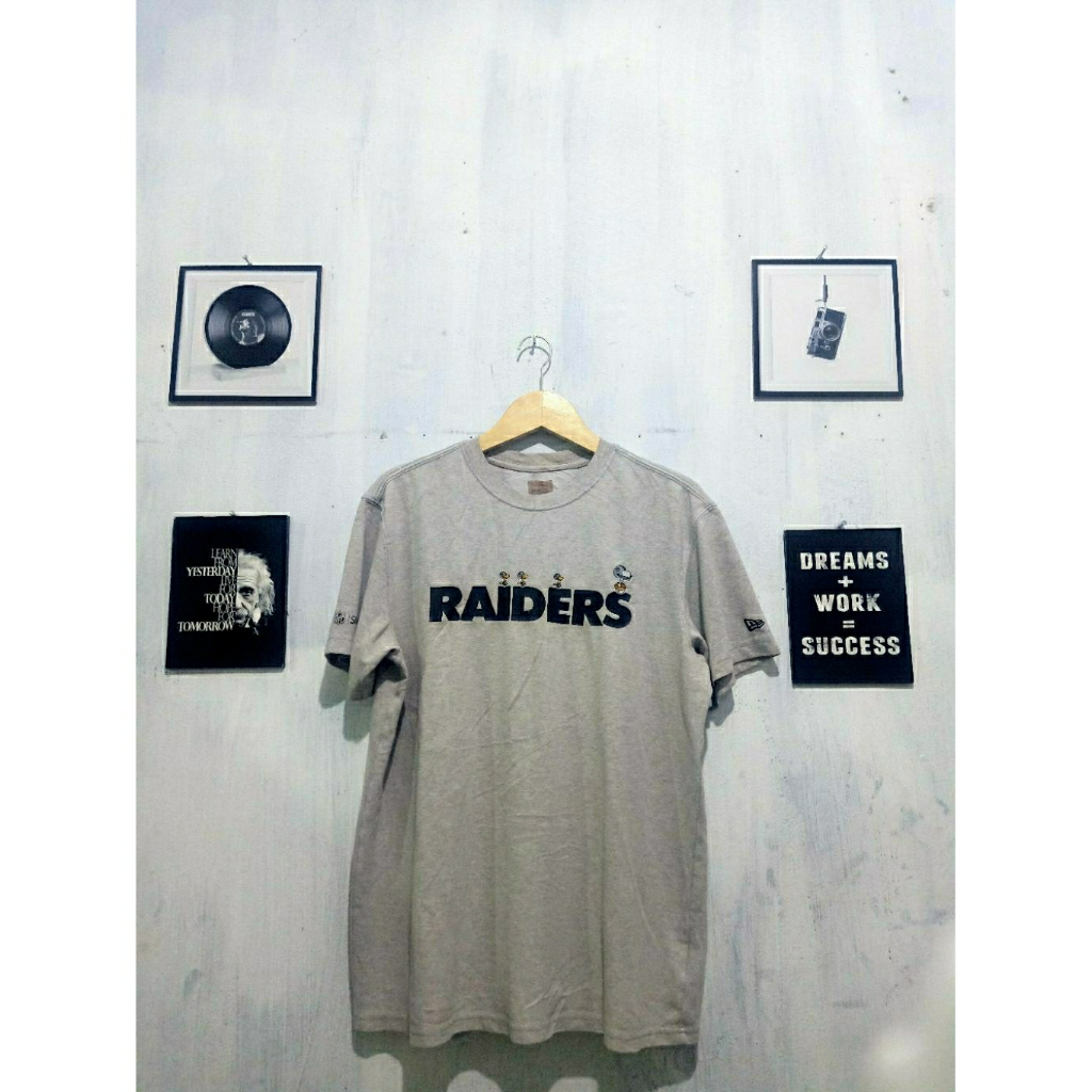 Kaos New Era Raiders X Snoopy Original