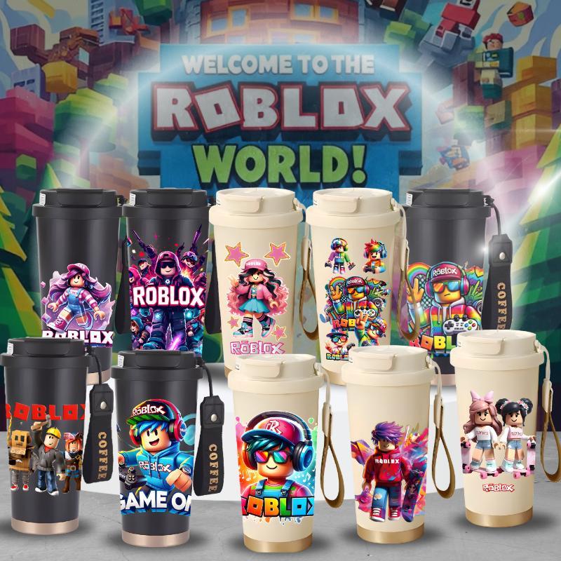 Tumbler ROBLOX VIRAL GAMES Botol Minum Hype 500ml Stainless Steel SUS 316 Tumbler Anak Gaming Roblox