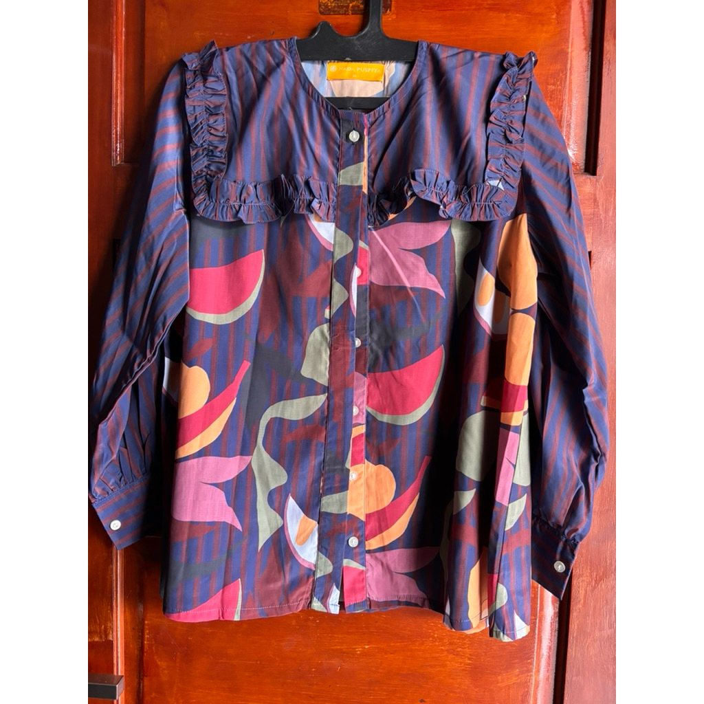 preloved nada puspita blouse size M 250rb