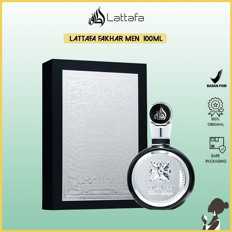 Ready Stock,Lattafa Official Store,Lattafa Fakhar Men Parfum 100ml,Lattafa Parfum Edp, Parfum Pria W