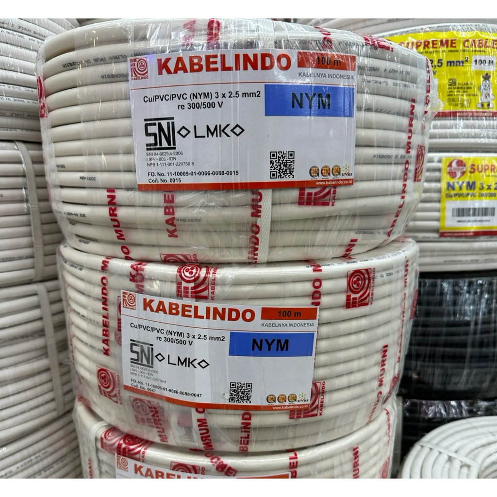kabel NYM 3x2.5mm Kabelindo