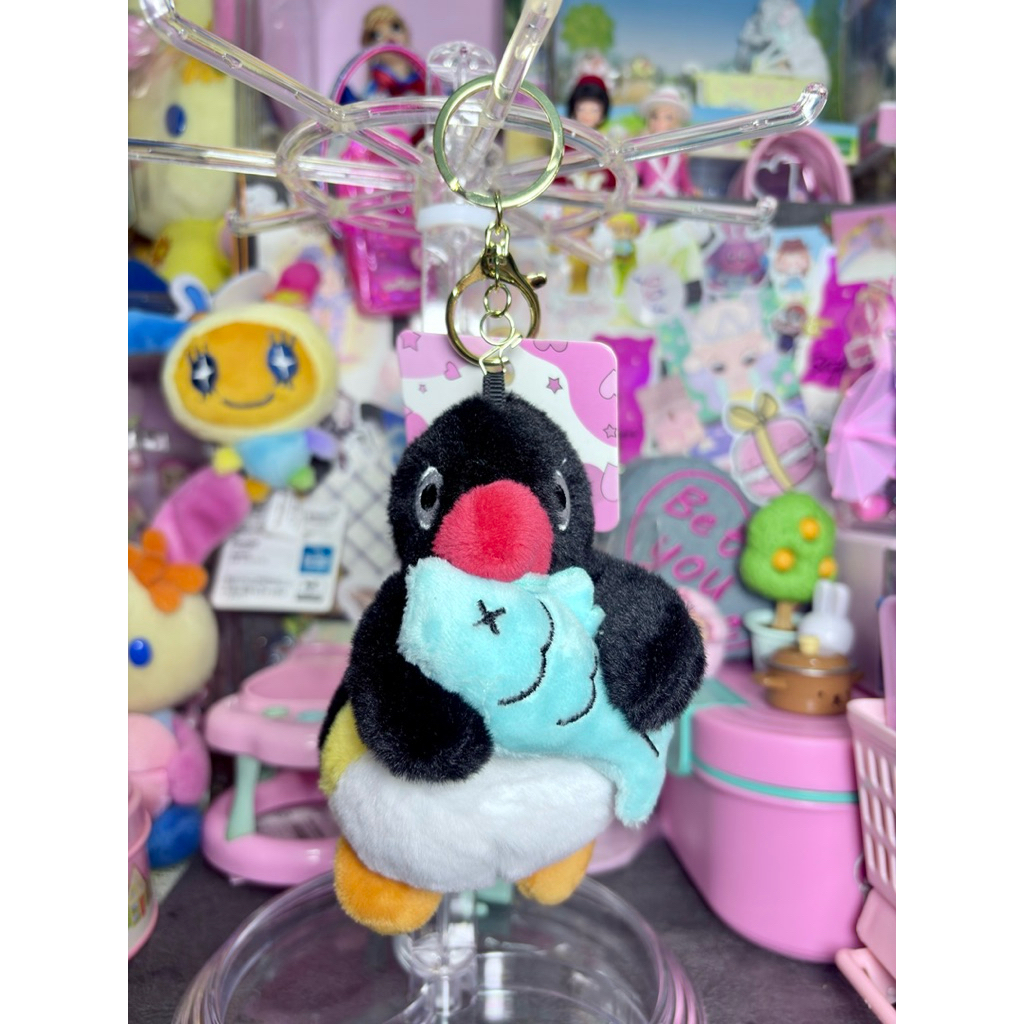 Pingu Plushie Ganci Keychain