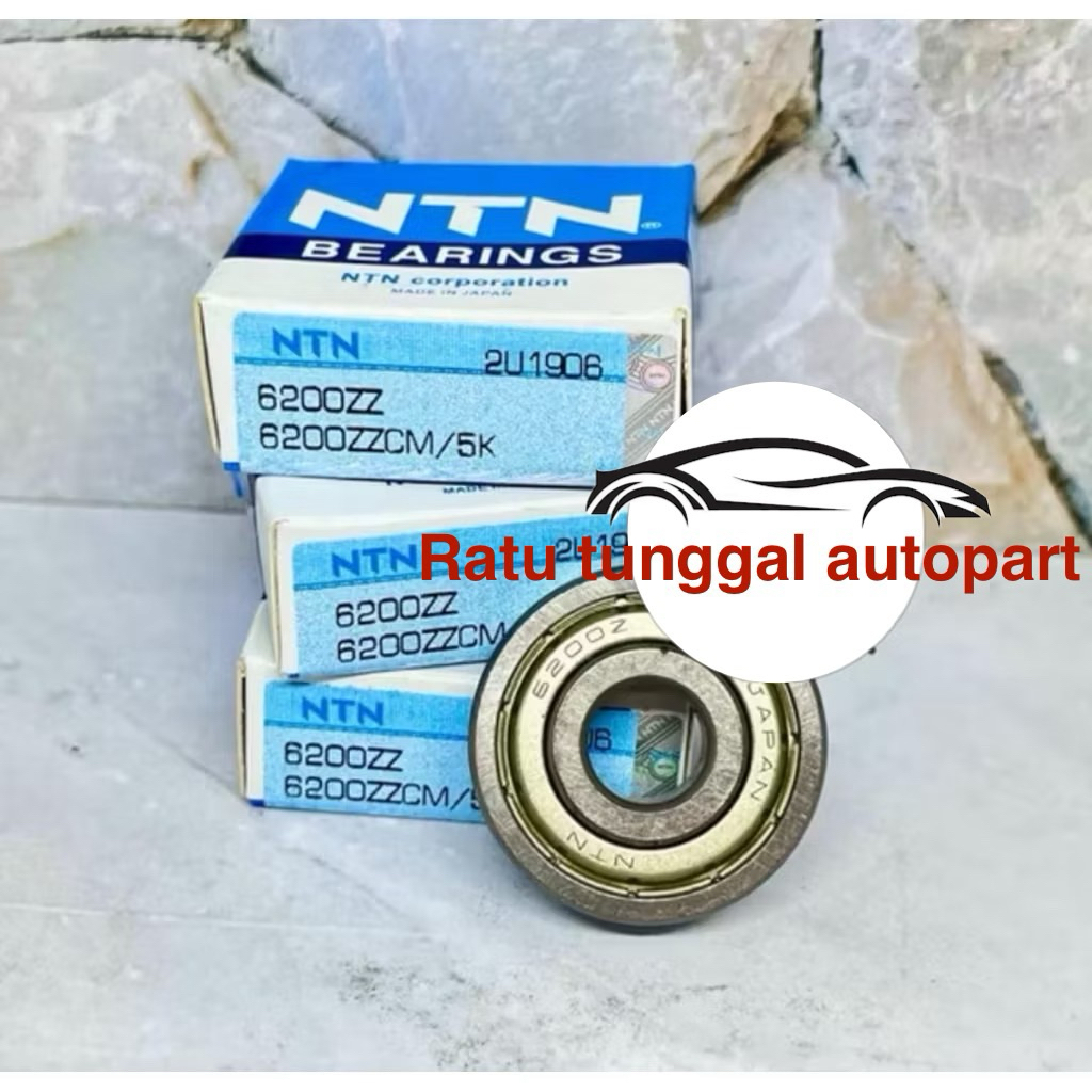 BEARING 6200 ZZ NTN TUTUP BESI 6200ZZ NTN