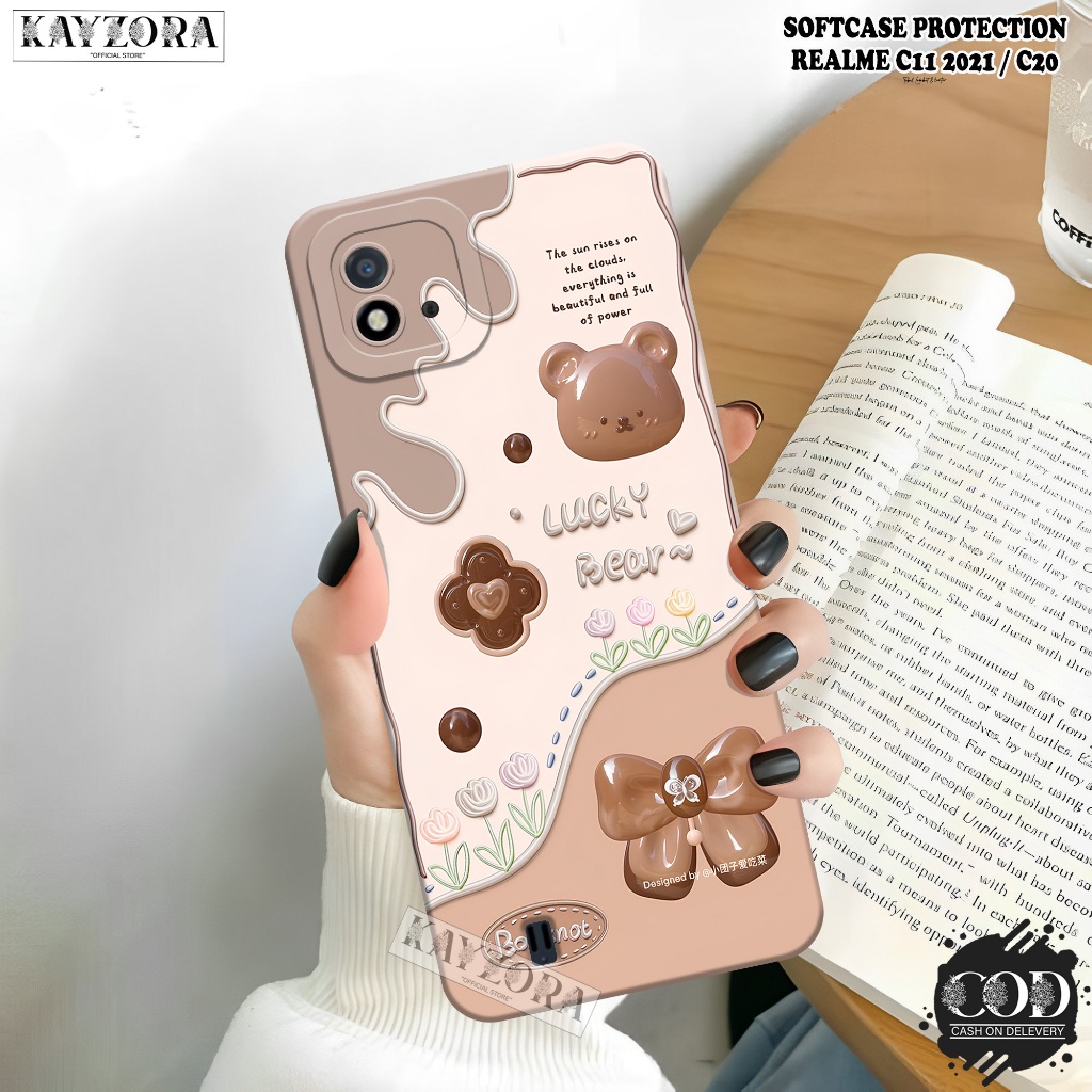 Case REALME C11 2021 / C20 Terbaru - Fashion Case Kartun - Casing REALME C11 2021 / C20 - Silikon Pr
