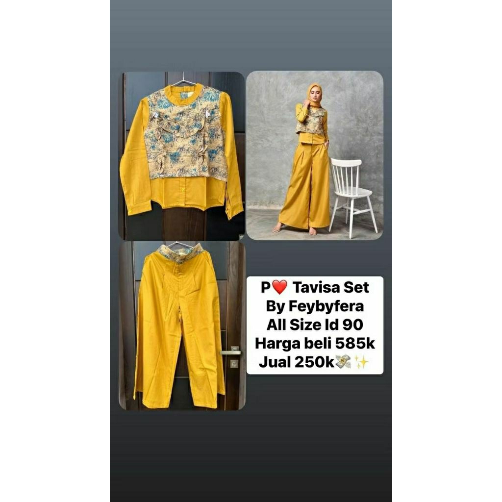 Preloved Tavisa Set By Feybyfera