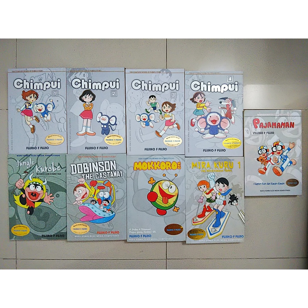 Komik Chimpui Pajamaman Jungle Kurobe Dobinson the Castaway Mira Kuru 1 Mokkoro Kun The Complete Wor