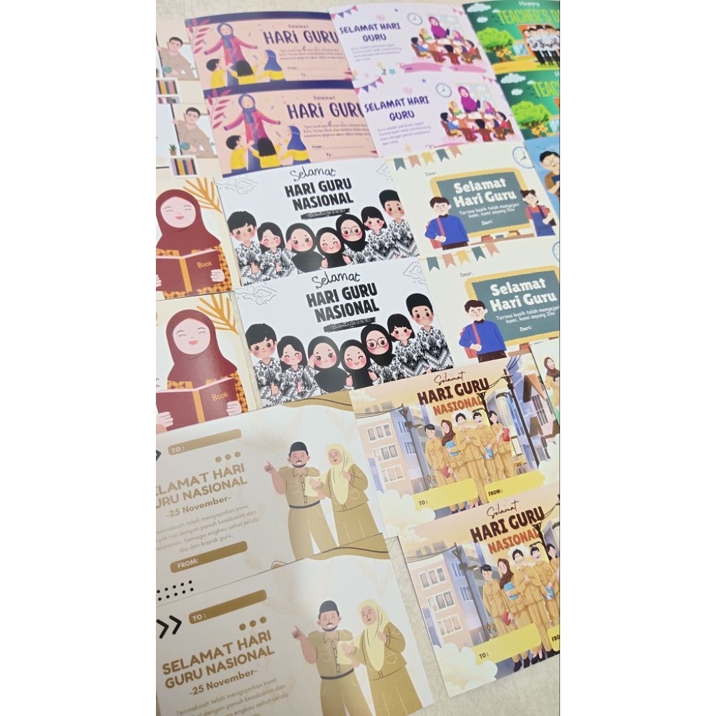 Cahaya| Greeting Card Hari GURU_Kartu Ucapan Hari Guru