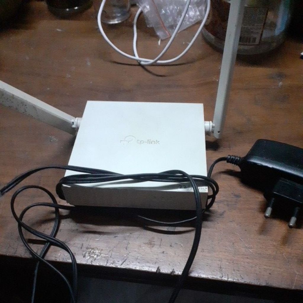 router tplink wr820n +adaptor