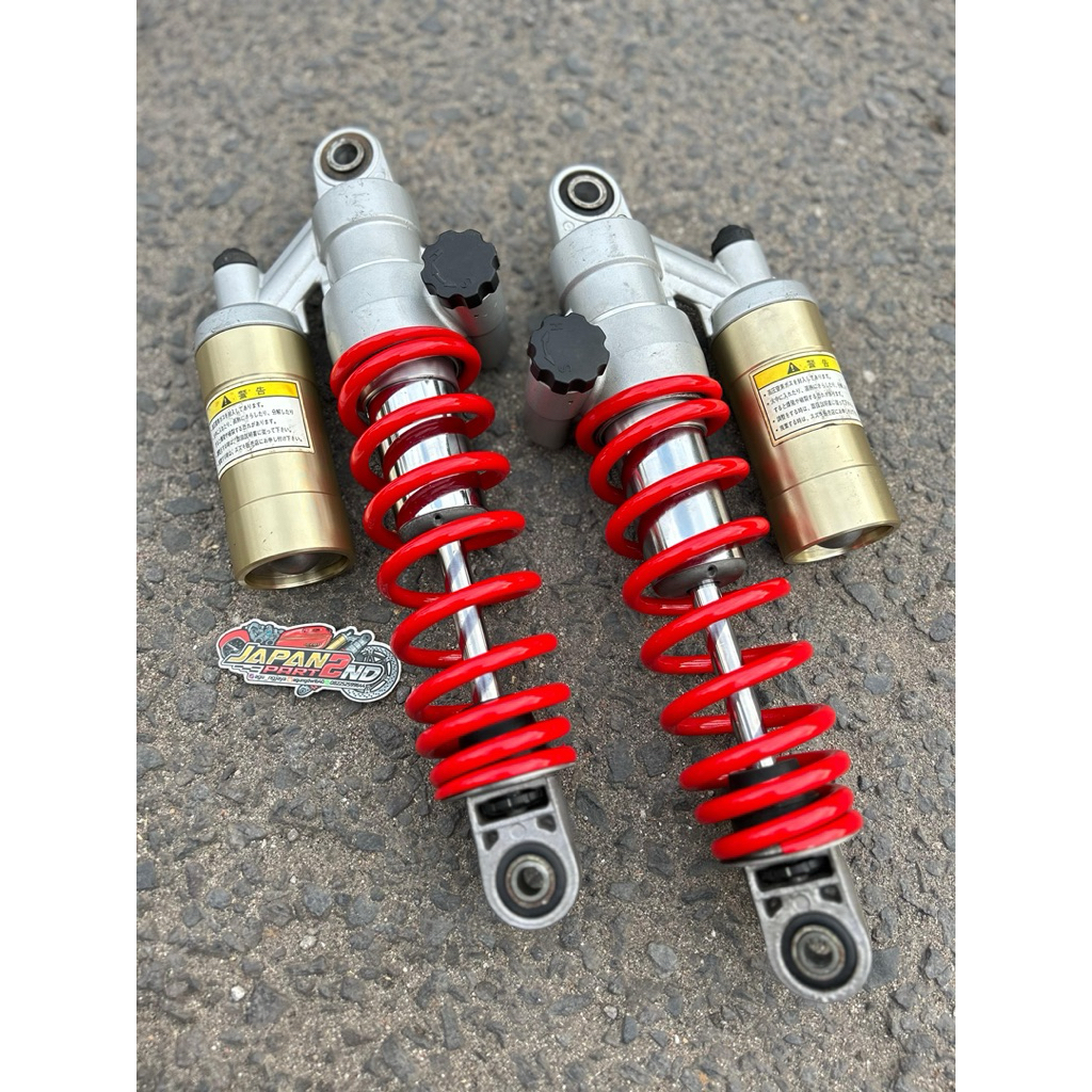 shock gsx1400 triple klik skok gsx1400 triple click sudah rebound