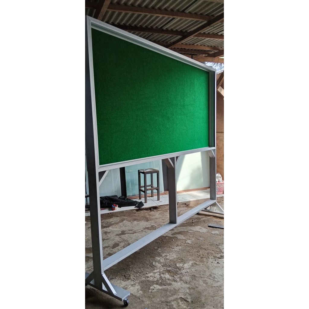 Mading Pengumuman Standing 120 × 240 Cm