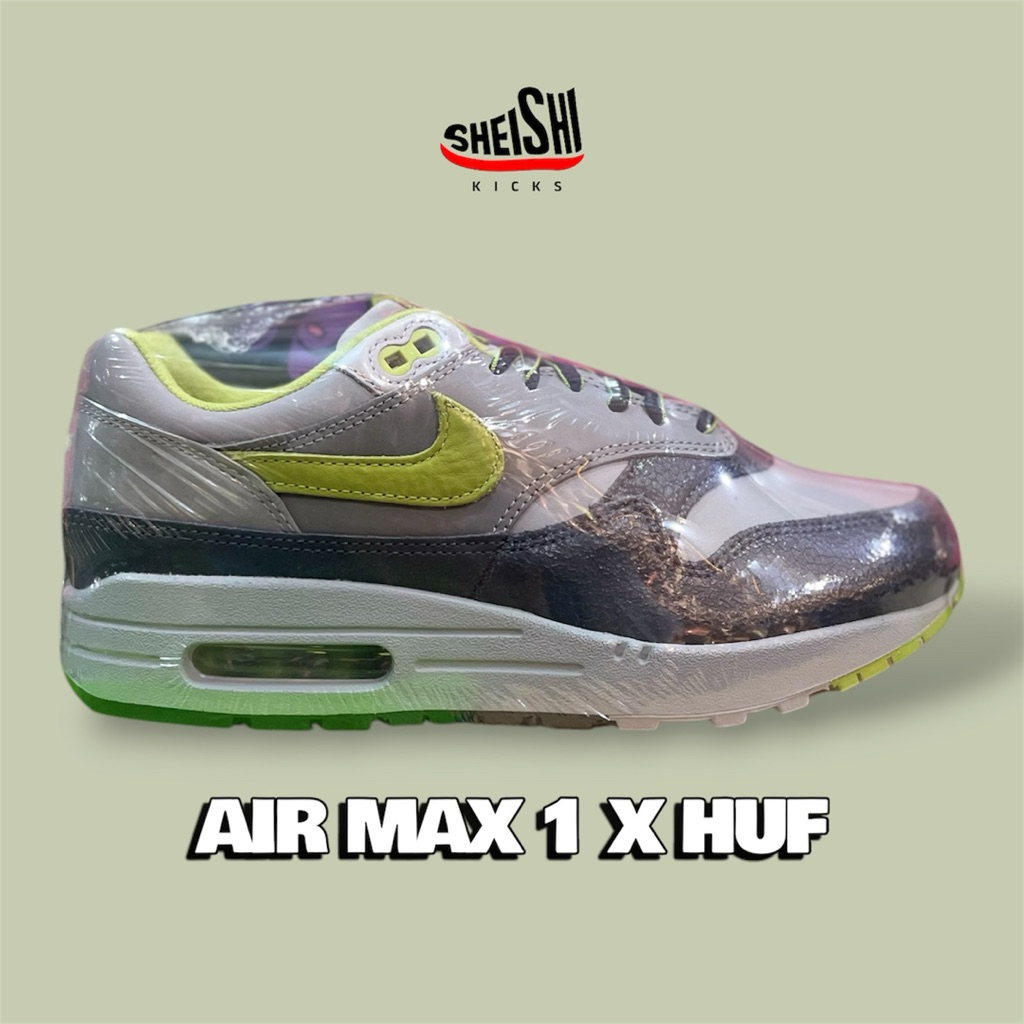 Sepatu Sneakers Pria Air Max 1 SP x HUF